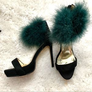 Feathery Nasty Gal heels